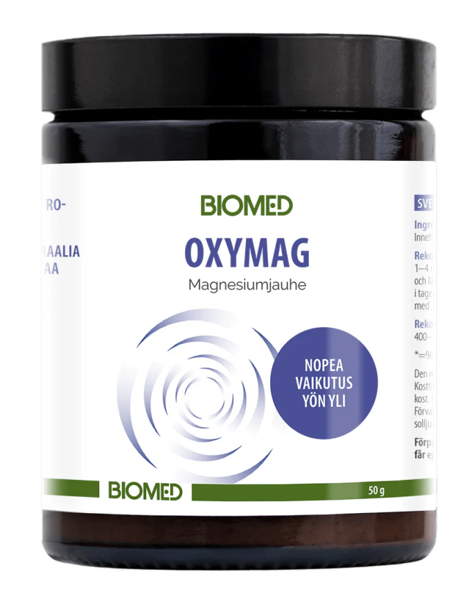 Biomed Oxymag - Magnesiumjauhe 50 g
