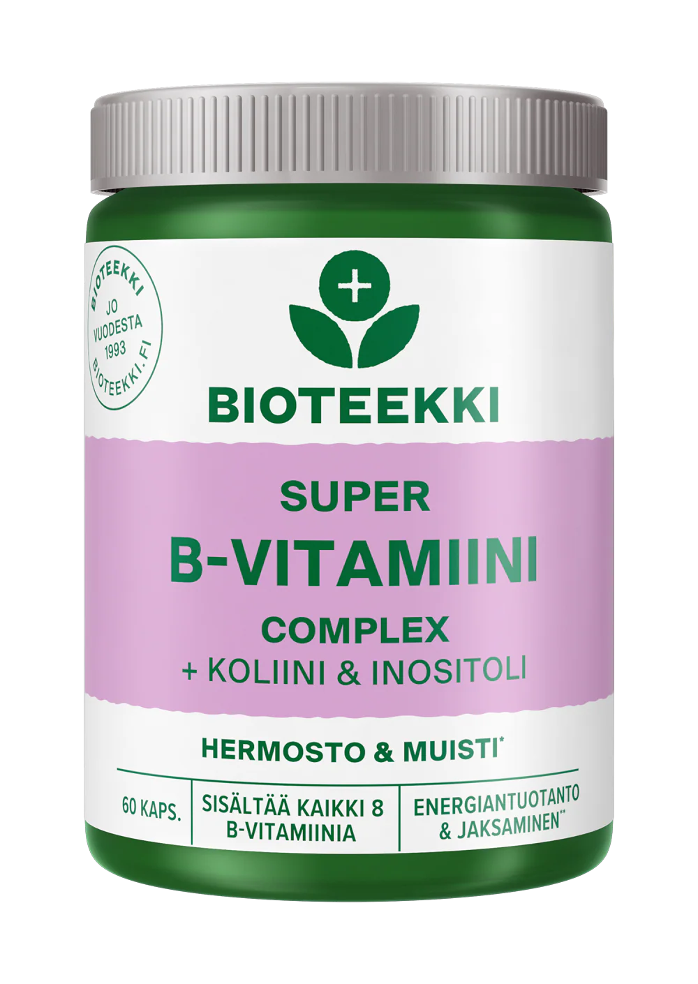 Bioteekki Super B-vitamiini 60 kaps.