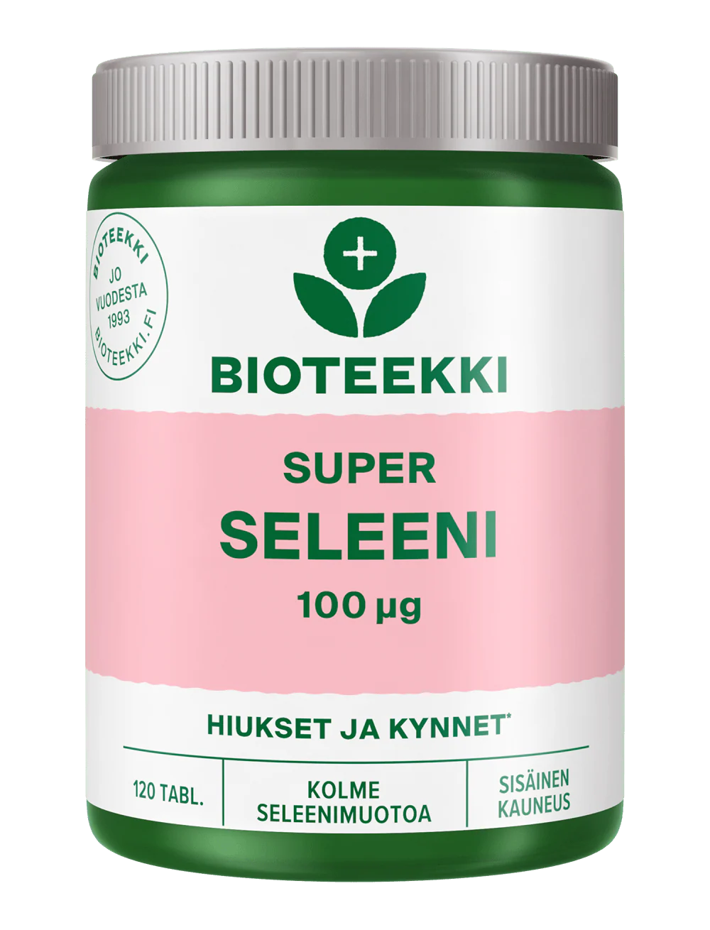 Bioteekki Super Seleeni 100 µg - 120 tabl.