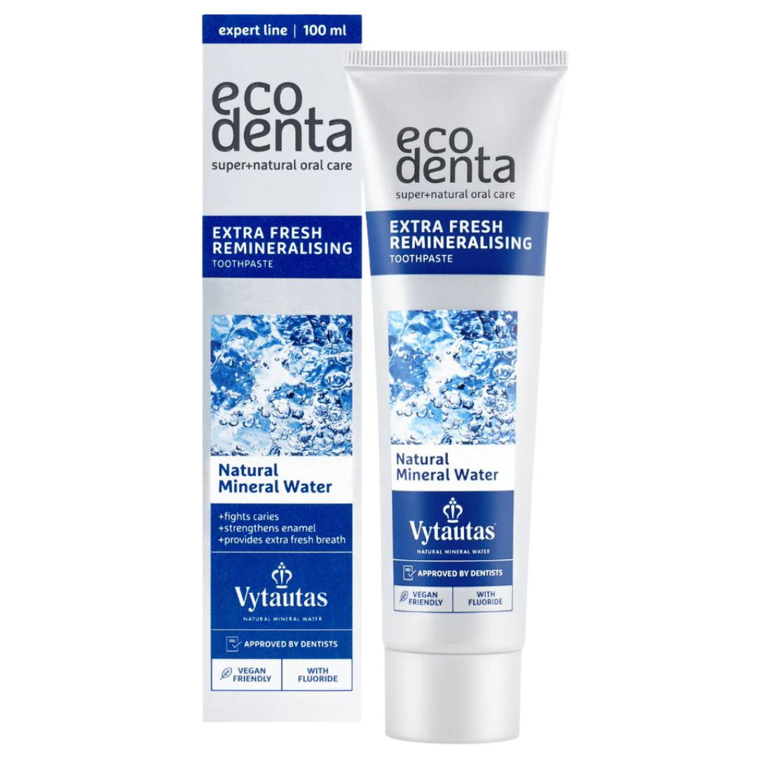 Ecodenta Extra Fresh and Remineralising Toothpaste - Hammastahna 100 ml