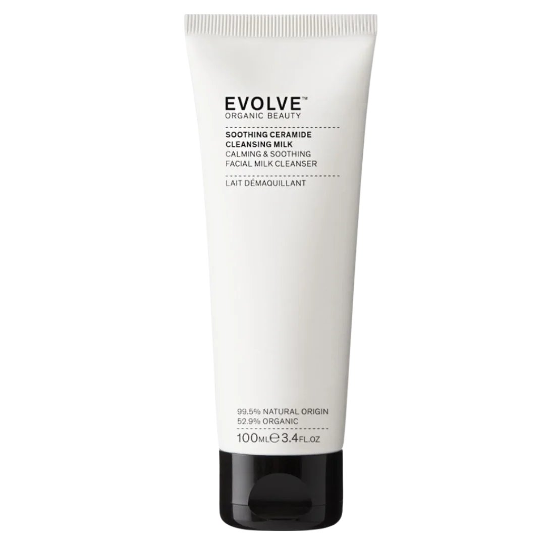 Evolve Organic Beauty Soothing Ceramide Cleansing Milk - Puhdistusemulsio 100 ml