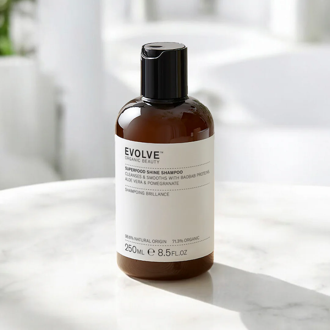 Evolve Organic Beauty Superfood Shine Shampoo 250 ml - Image 2