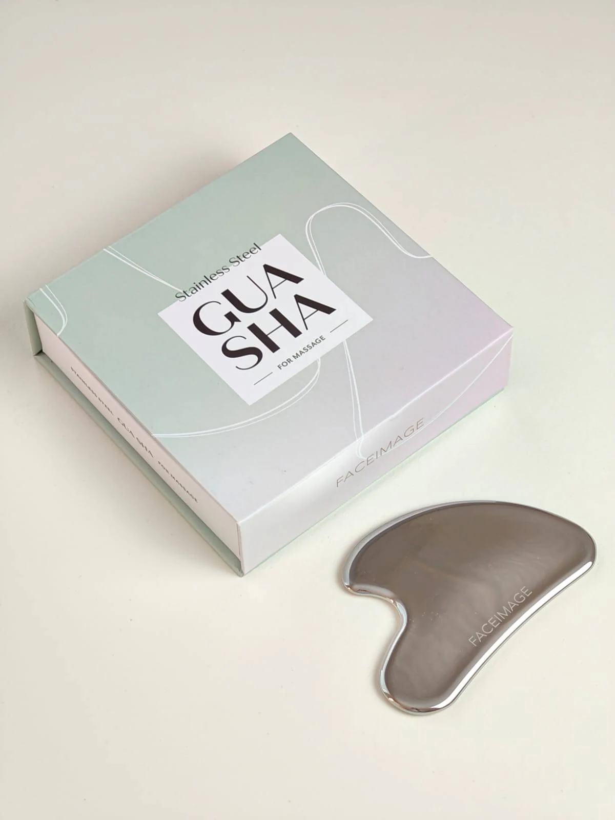 Faceimage Stainless Steel Gua Sha-lasta
