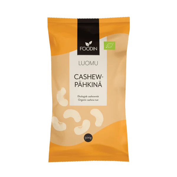 Foodin Cashewpähkinä Luomu 500 g
