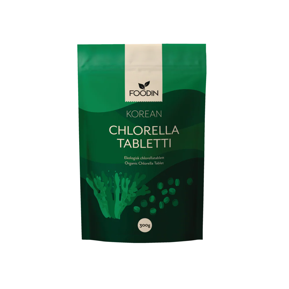 Foodin Korean Chlorella tabletti 300 g