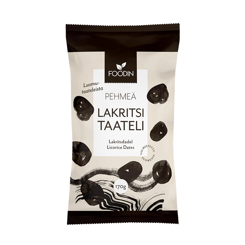 Foodin Lakritsitaateli Luomu 170 g