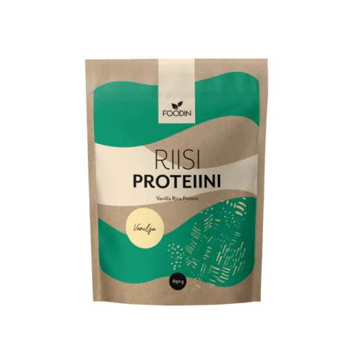 Foodin Riisi Proteiini Vanilja 650 g