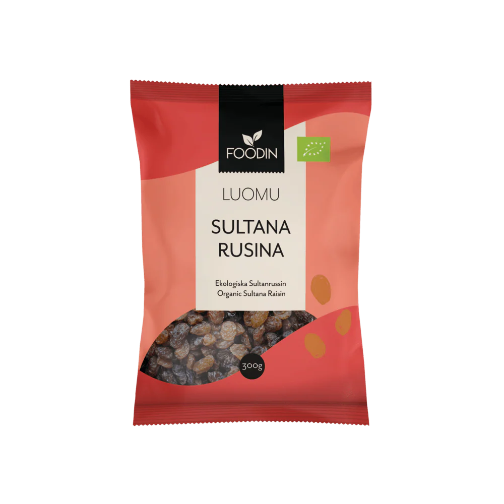Foodin Luomu Sultana Rusina 300 g