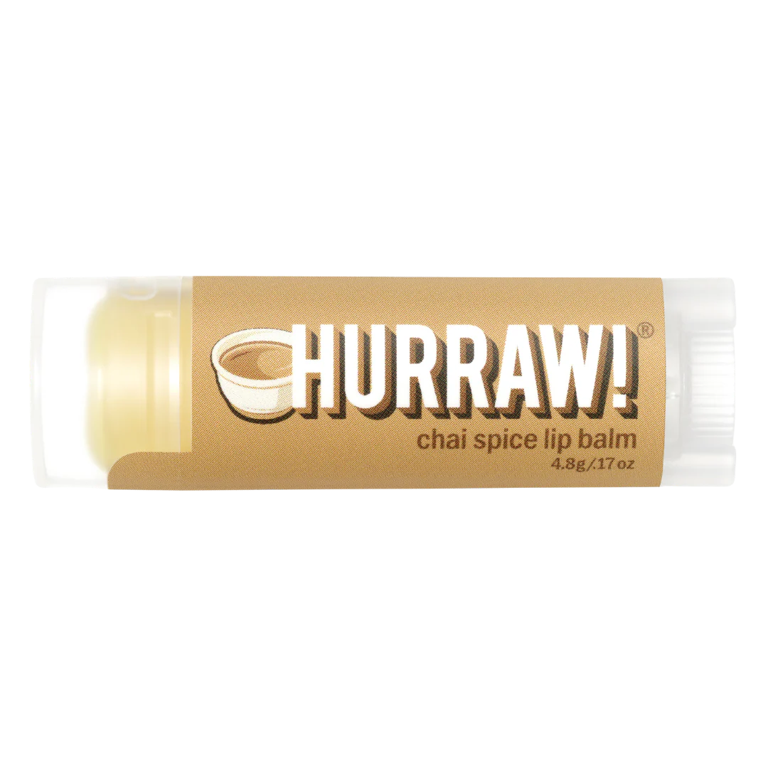 Hurraw! Chai Spice Lip Balm - Huulivoide 4,8 g