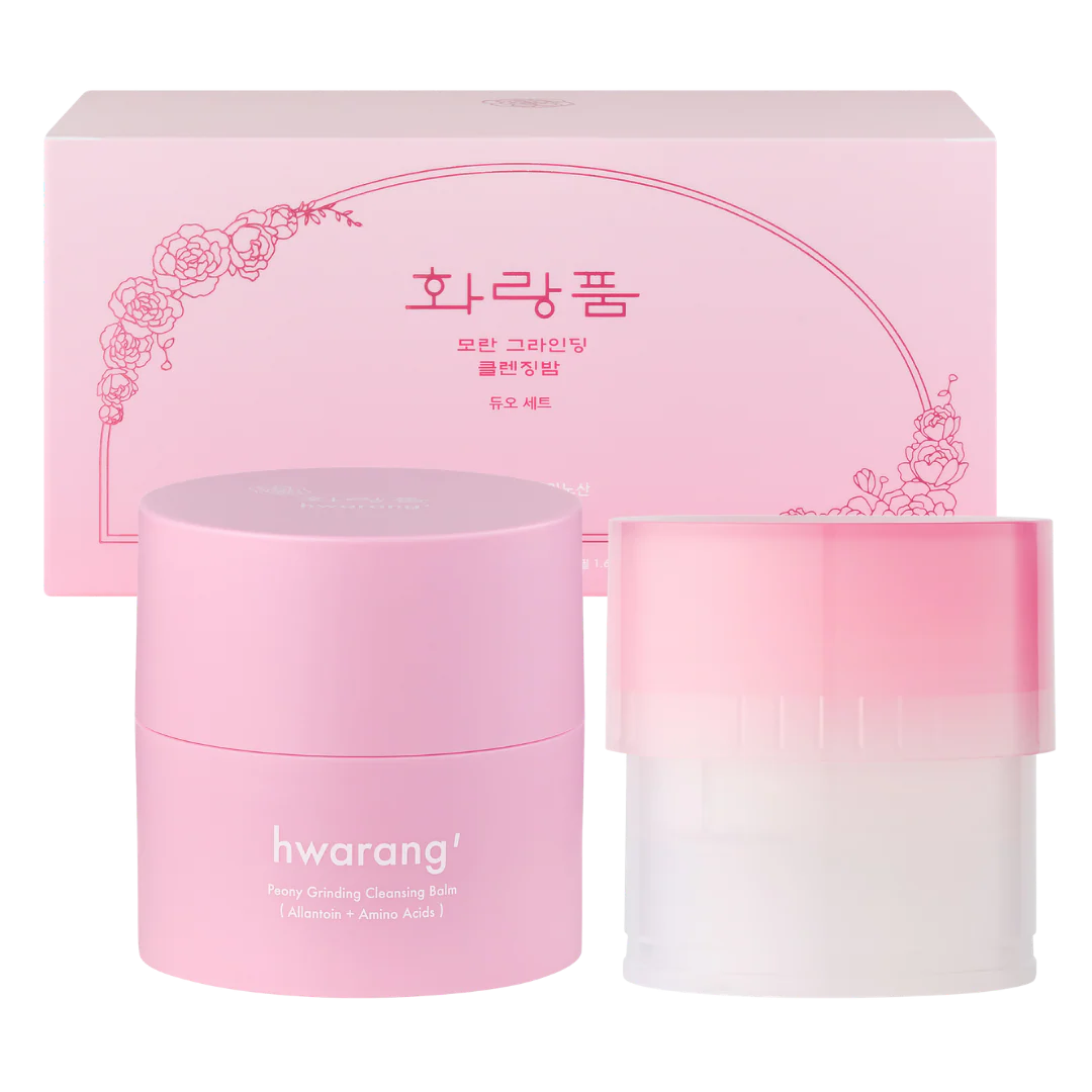 Hwarang' Peony Grinding Cleansing Balm Duo Set - Puhdistusbalmi 50 ml + 50 ml