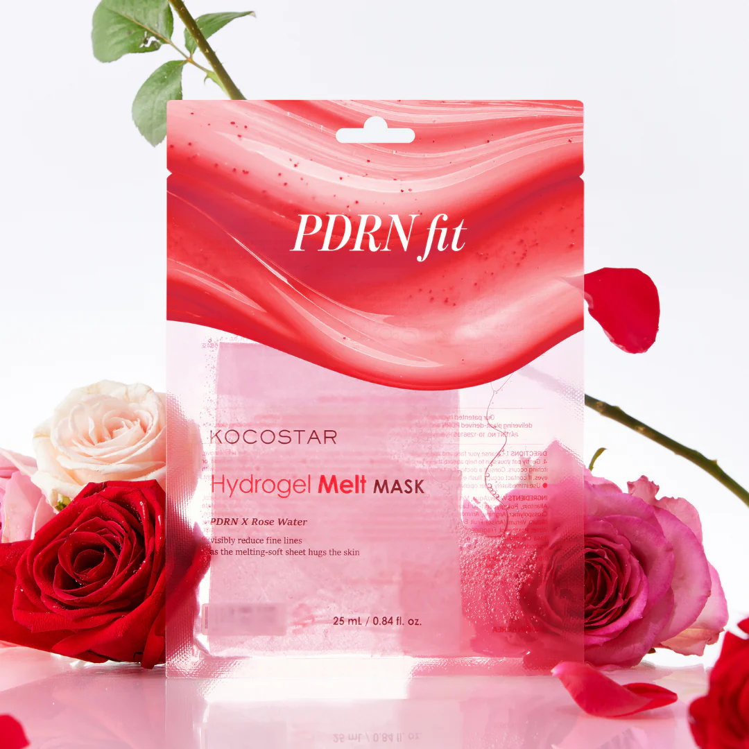 KOCOSTAR Hydrogel Melt Mask PDRN Fit - Kasvonaamio 1 kpl - Image 2