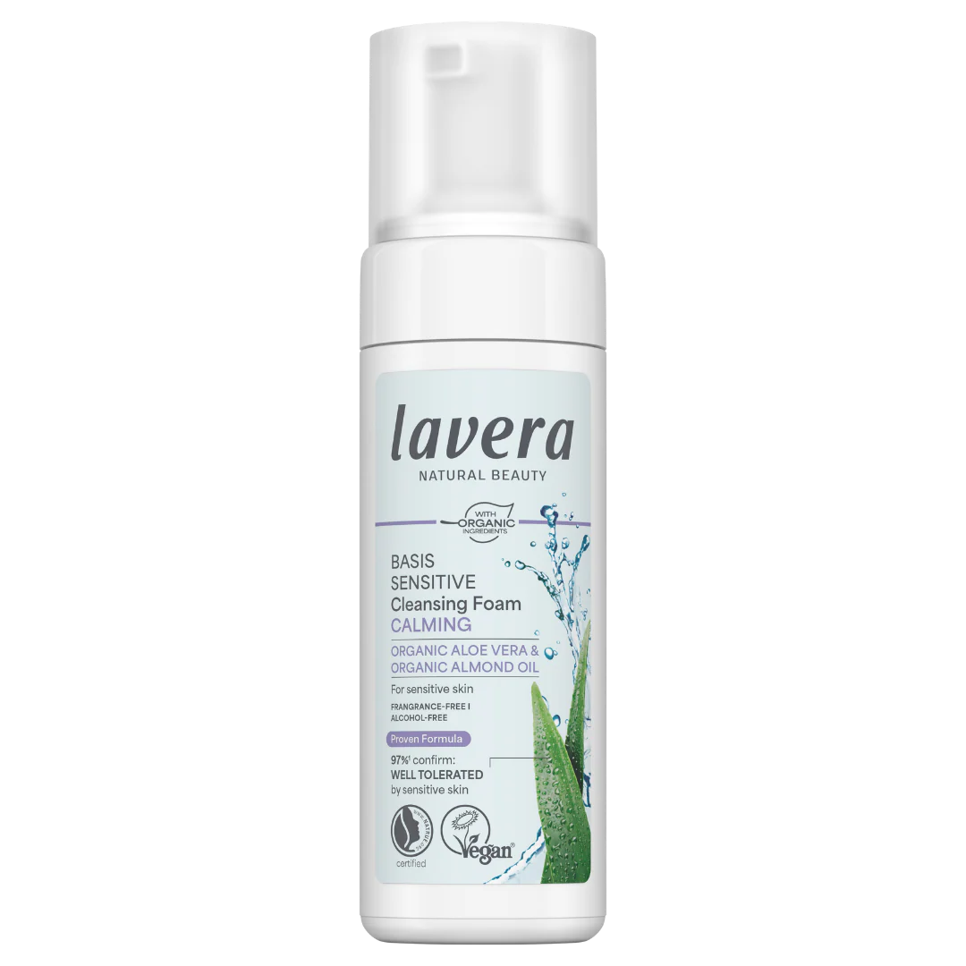 Lavera Basis Sensitiv Cleansing Foam - Puhdistusvaahto 150 ml