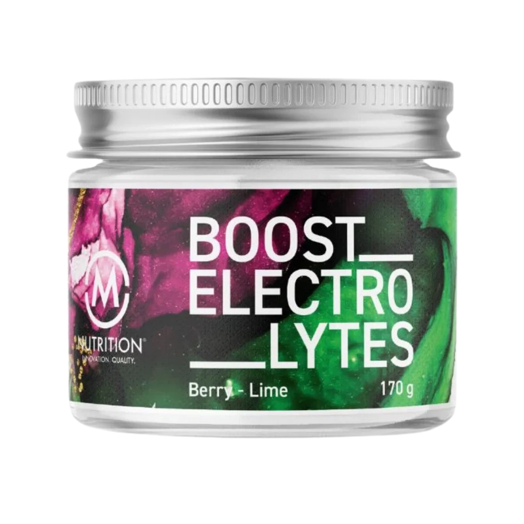 M-Nutrition Boost Electrolytes - Elektrolyyttijauhe Marja ja Lime 170 g