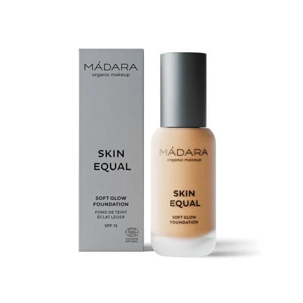 Madara Skin Equal Soft Glow Foundation - Heleyttävä meikkivoide SPF15 Sand 40