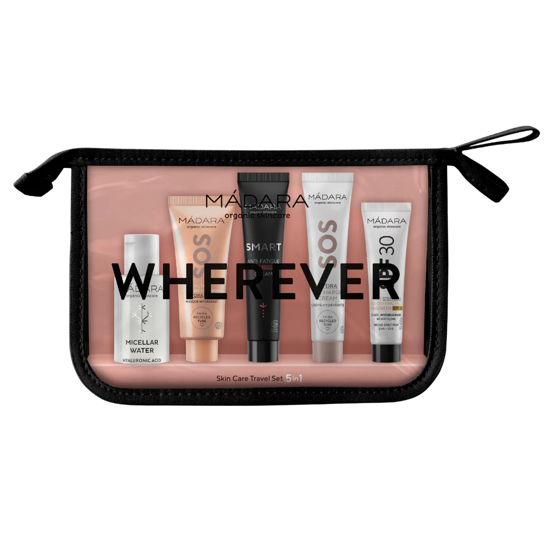 Madara Wherever Skin Care Travel Set 5 in 1 - Matkasetti