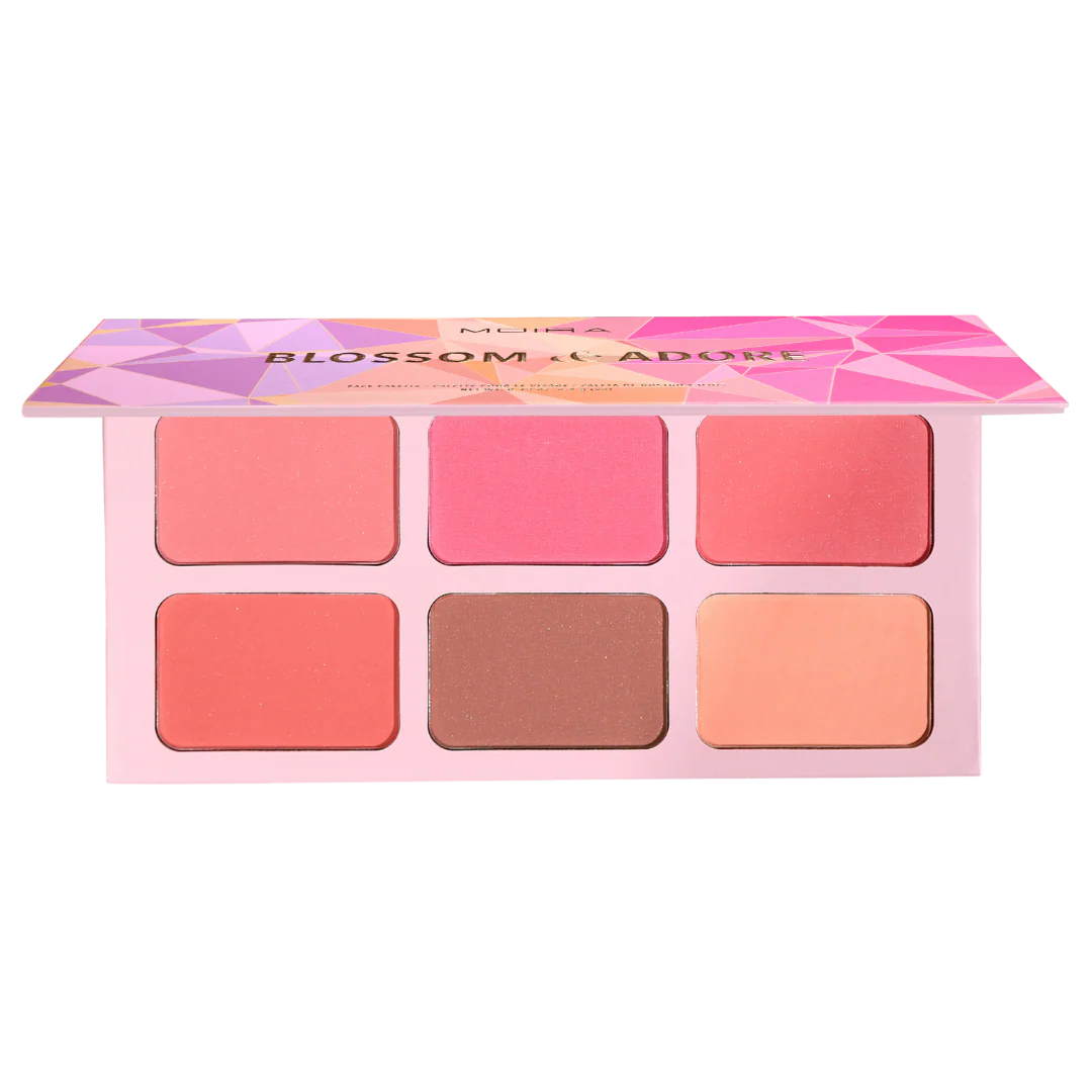 MOIRA Blossom & Adore Face Palette - Poskipunapaletti