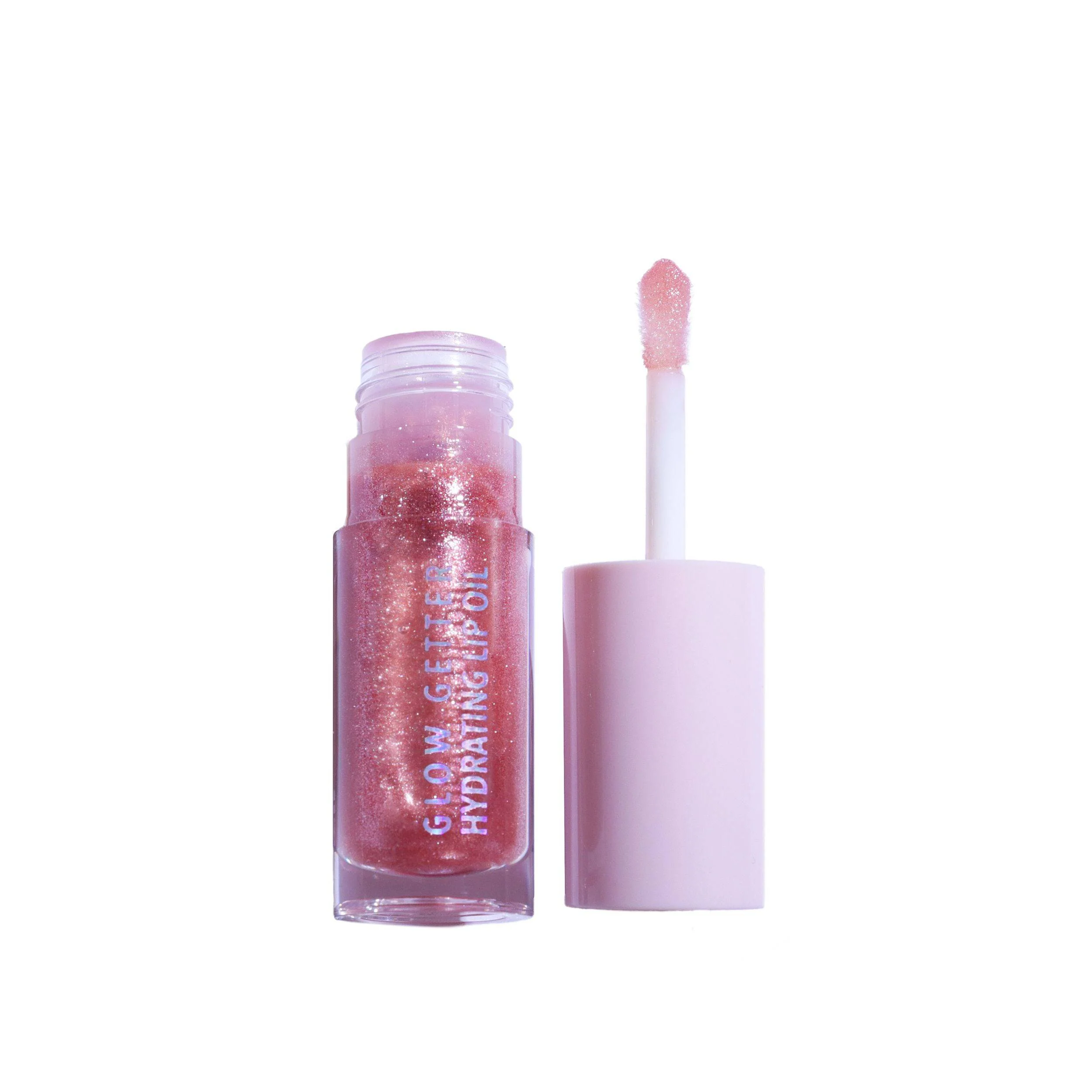 MOIRA Glow Getter Hydrating Lip Oil 04 Tickled Pink - Kosteuttava huuliöljy 4,6 ml - erä