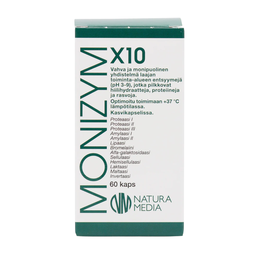 Natura Media Monizym X10 60 kaps.