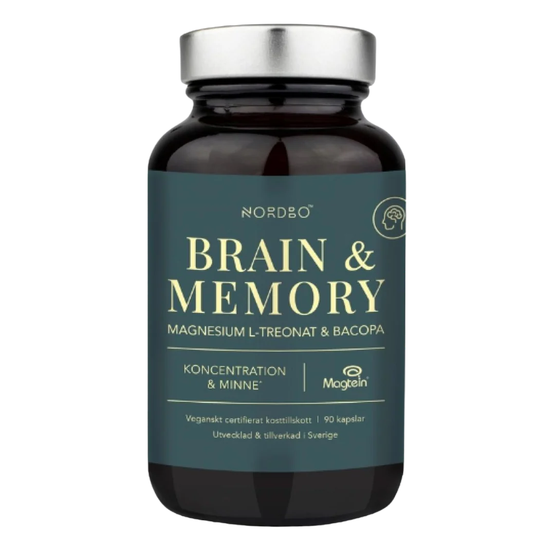 Nordbo Brain & Memory 90 kaps.