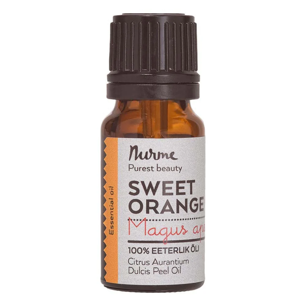 Nurme Sweet Orange Essential Oil - Appelsiinin eteerinen öljy 10 ml