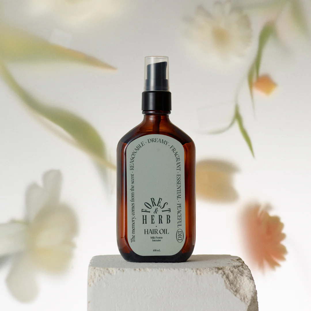 odiD Milk Protein Intensive Hair Oil - Hiusöljy Forest Herb 100 ml - Image 2