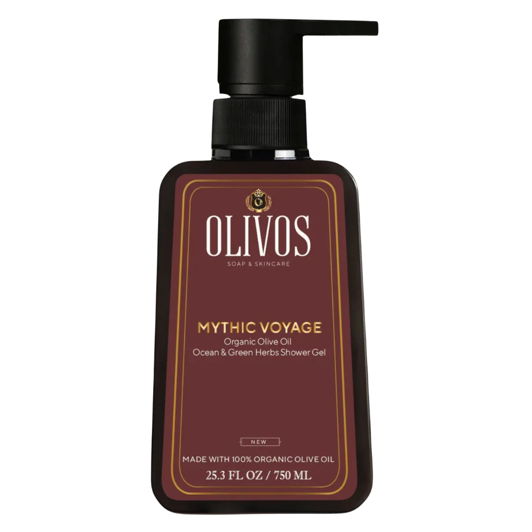 Olivos Oliiviöljy suihkusaippua - Meren raikkaus ja vihreät yrtit 750 ml