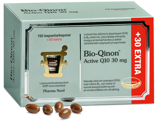 Pharma Nord Bio-Qinon Active Q10 30 mg 150+30 kaps.