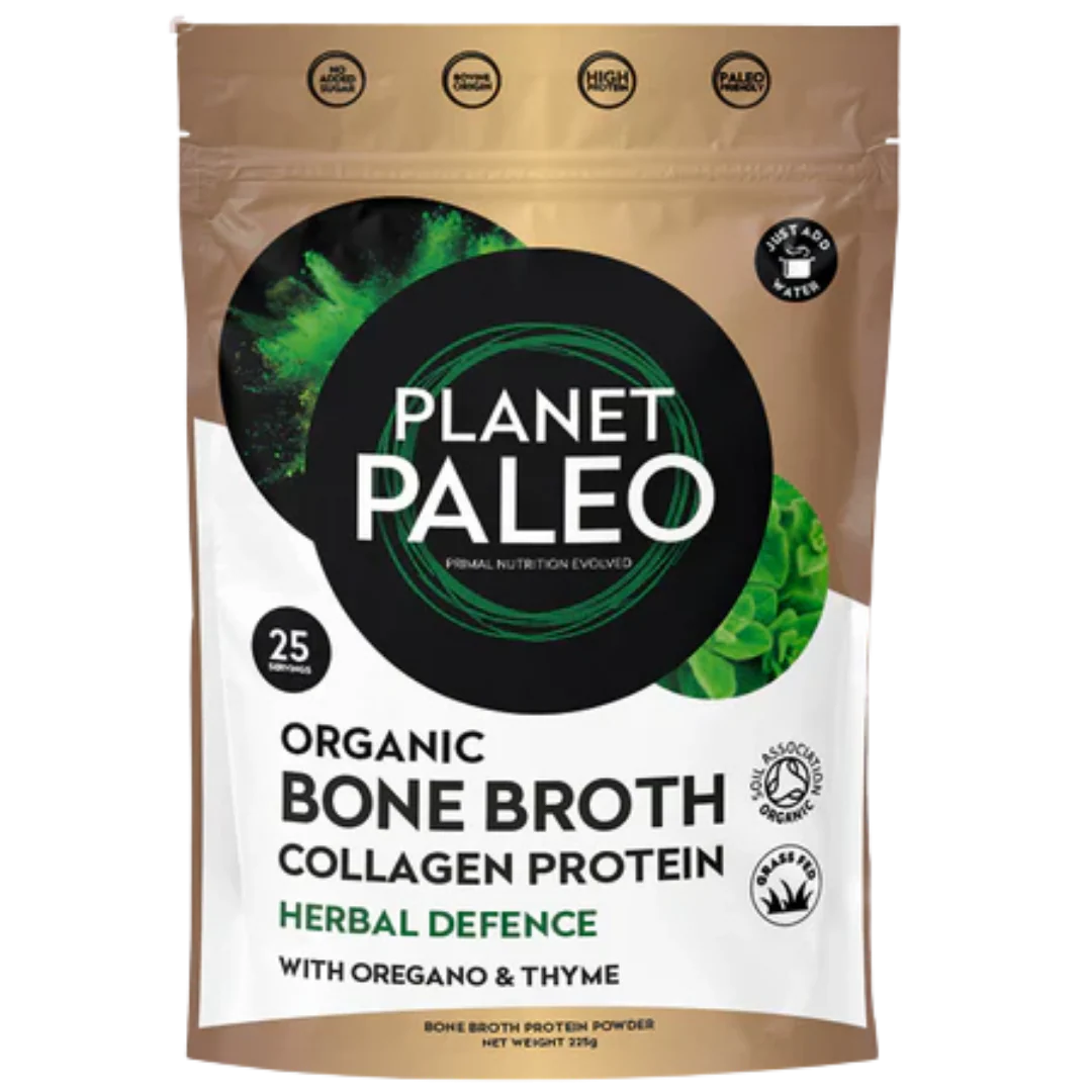 Planet Paleo Luuliemijauhe - Herbal Defence 225 g