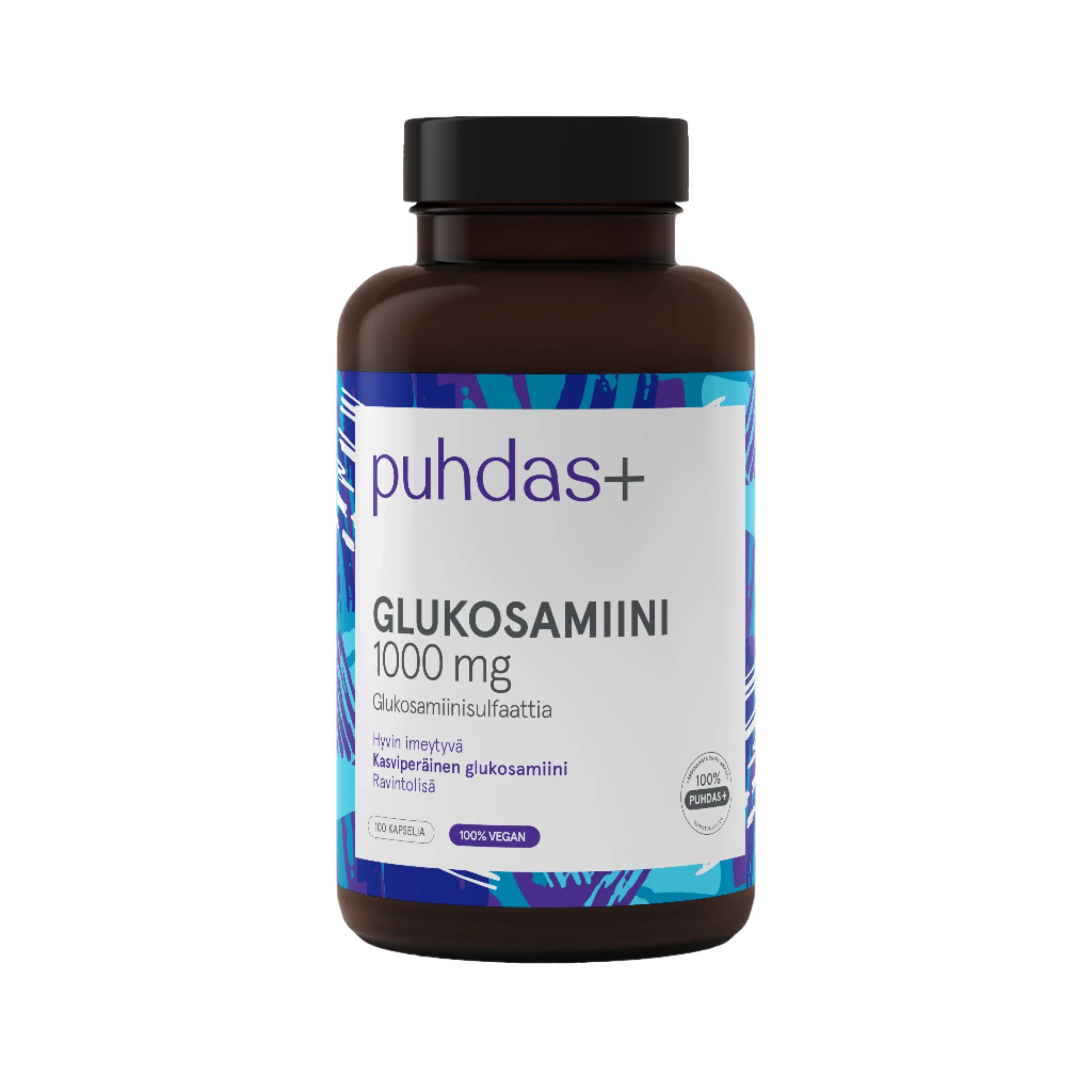 Puhdas+ Glukosamiini 1000 mg 100 kaps. - Päiväys 06/2026 - poistuu