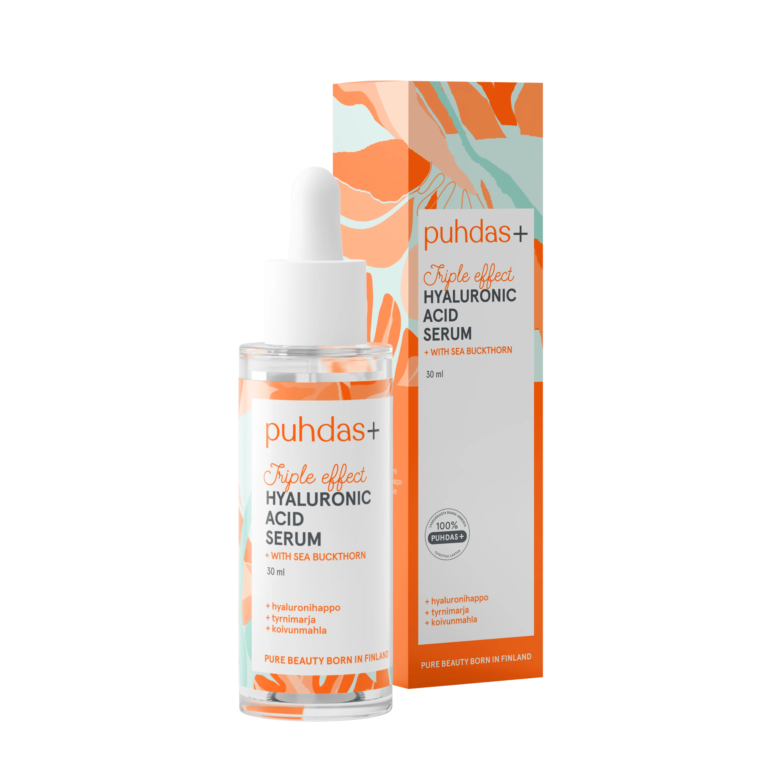 Puhdas+ Hyaluronihapposeerumi Tyrni 30 ml