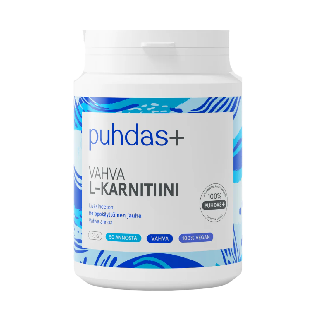 Puhdas+ Vahva L-Karnitiini 100 g