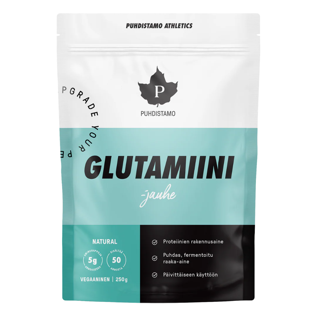 Puhdistamo Natural Glutamiini-jauhe 250 g