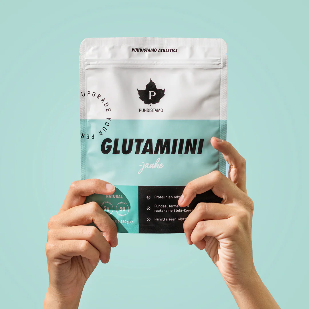 Puhdistamo Natural Glutamiini-jauhe 250 g - Image 2