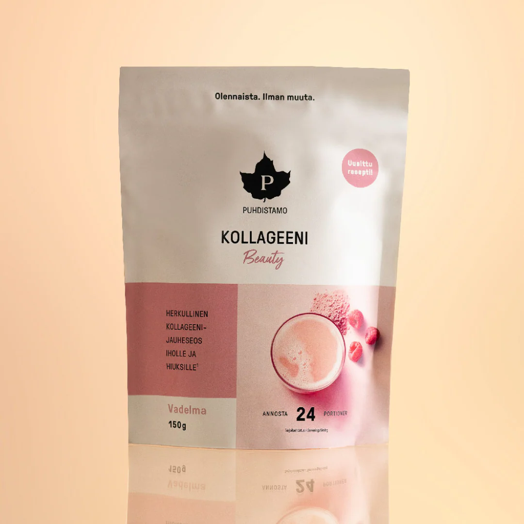 Puhdistamo Kollageeni Beauty Vadelma 150 g - Image 2