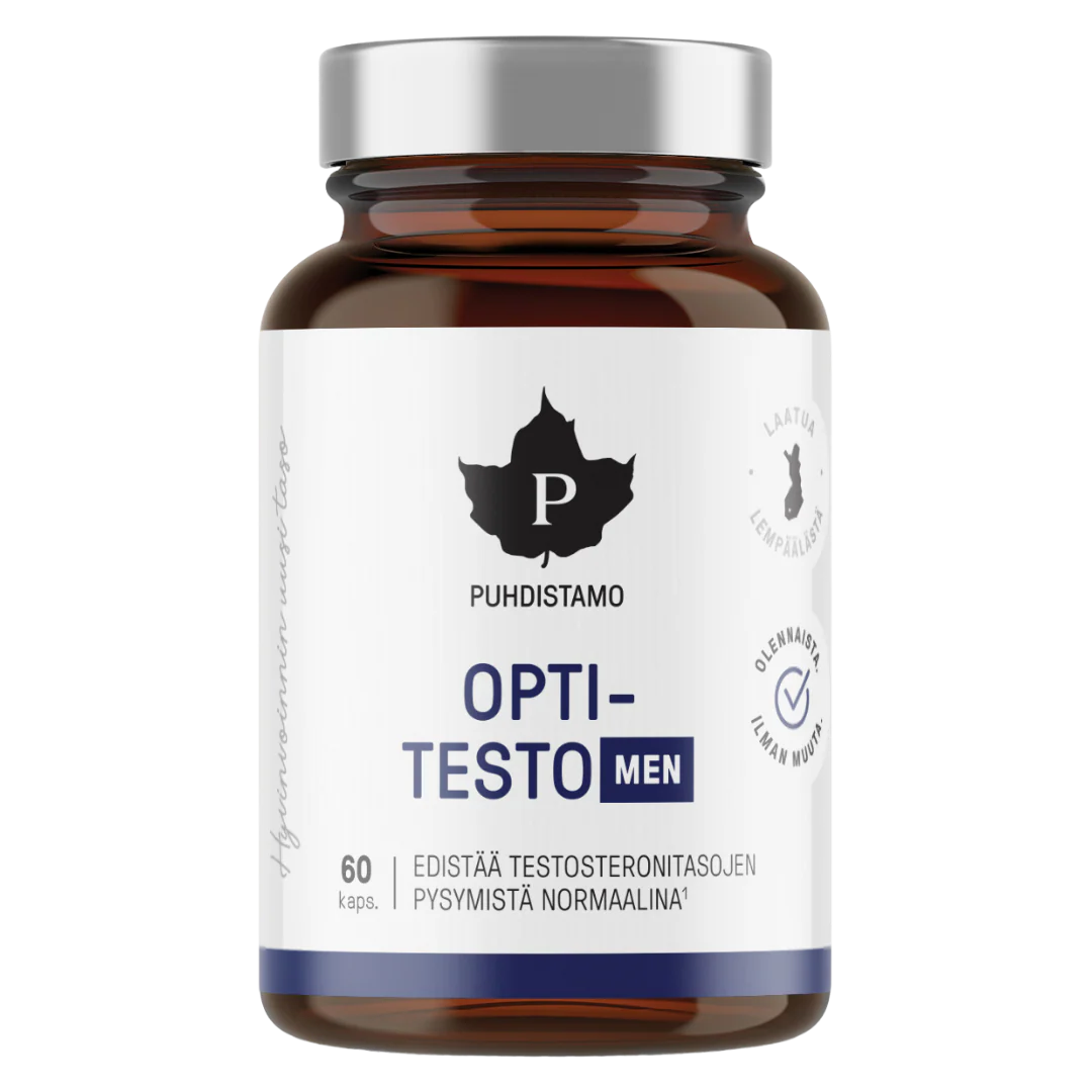 Puhdistamo OptiTesto Men 60 kaps.