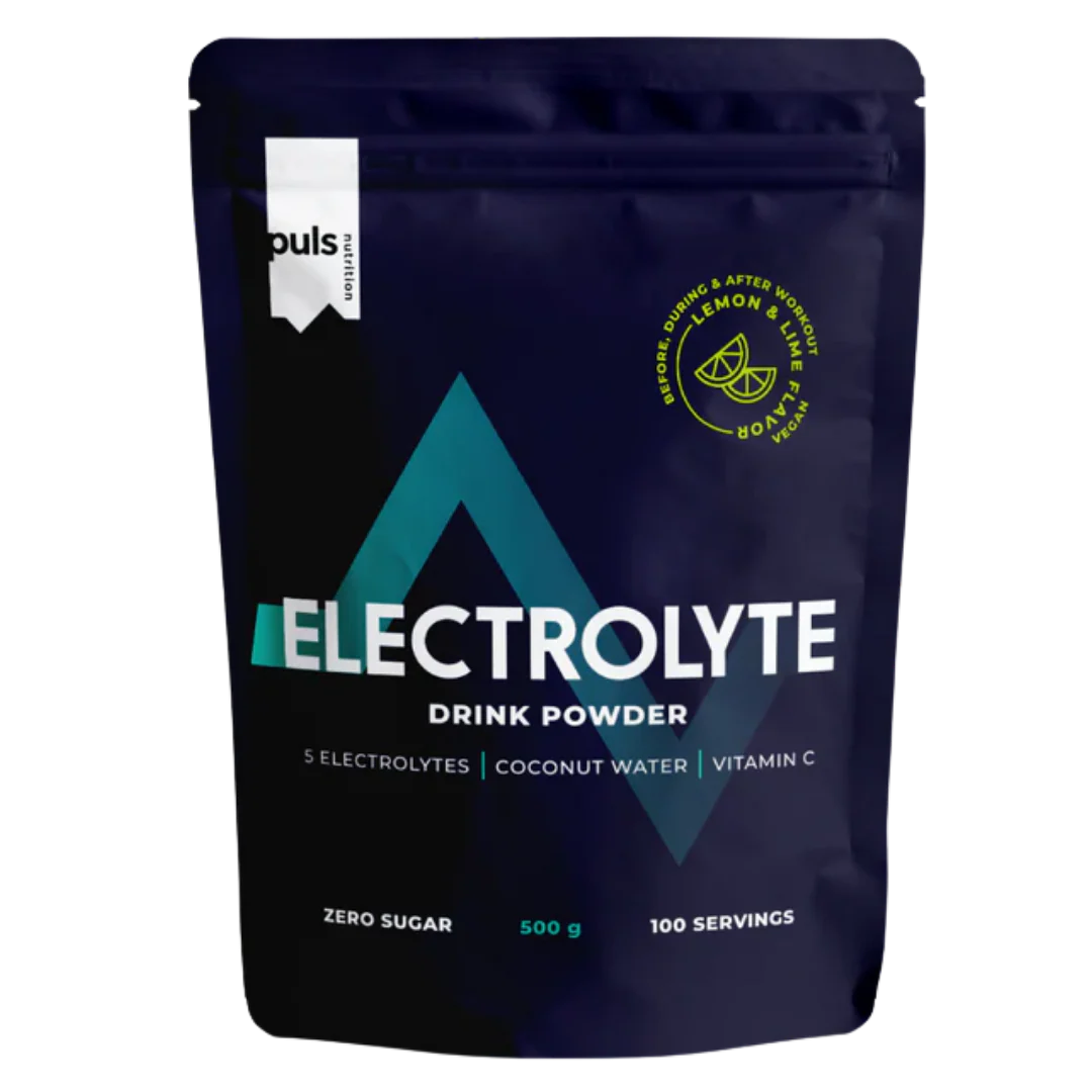 Puls Nutrition Electrolyte - Elektrolyyttijauhe Sitruuna & Lime 500 g
