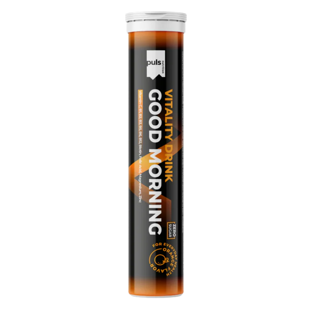 Puls Nutrition Vitality Drink Good Morning - 20 Poretablettia Appelsiini