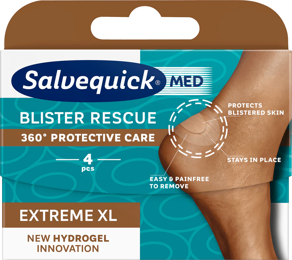 Salvequick Blister Rescue Extreme XL - Rakkolaastari 4 kpl
