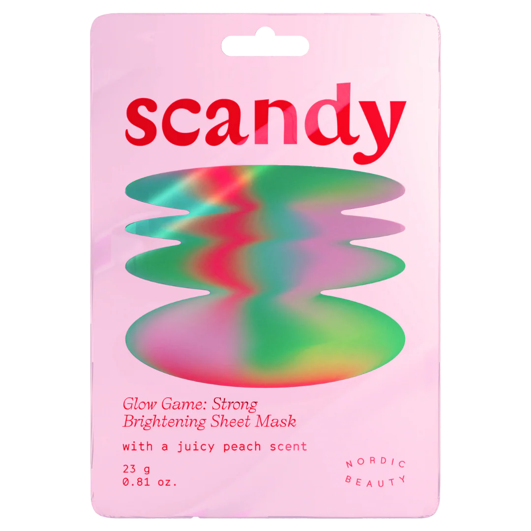 Scandy Glow Game - Kirkastava kangasnaamio 1 kpl