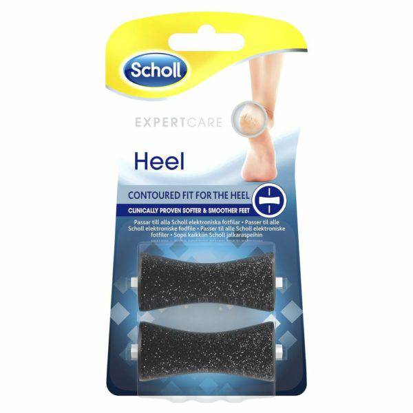 Scholl Expert Care Heel - Vaihtopäät jalkaraspeihin - Kantapäille 2 kpl - poistuu