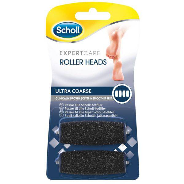 Scholl Velvet Smooth vaihtopäät - Erittäin karkea 2 kpl