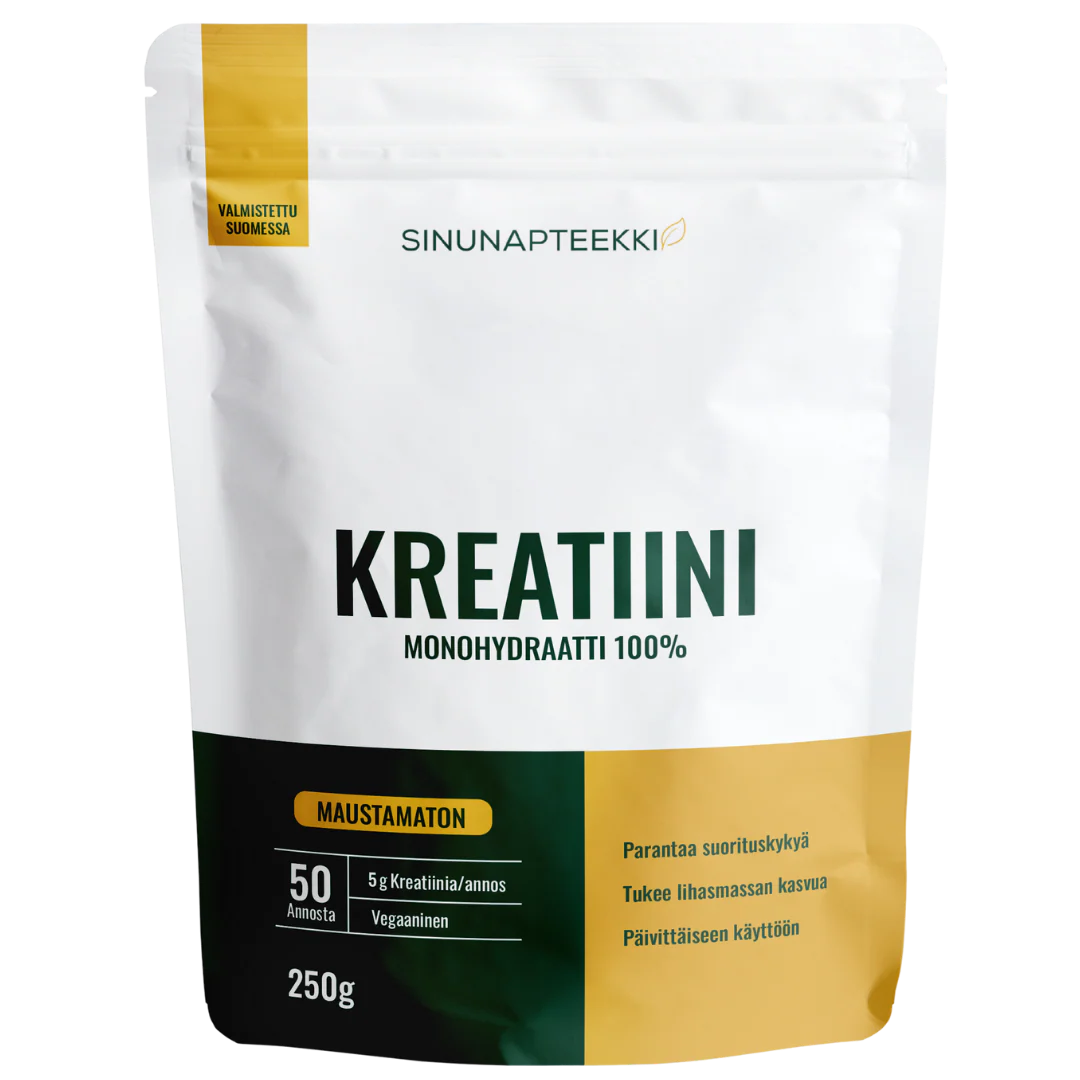 Sinunapteekin Kreatiinimonohydraatti - maustamaton 250 g