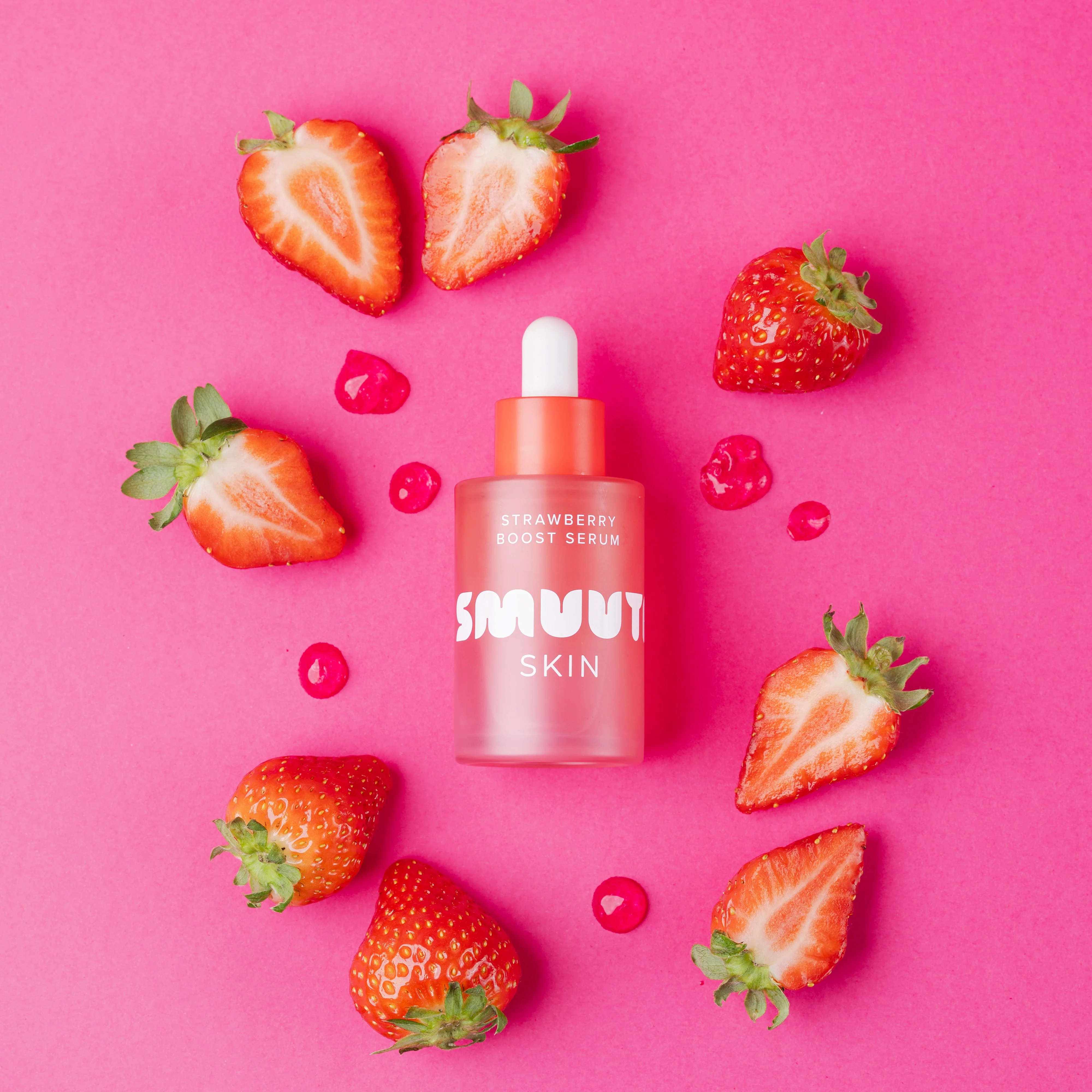 Smuuti Skin Strawberry Boost Seerumi 30 ml - Image 2