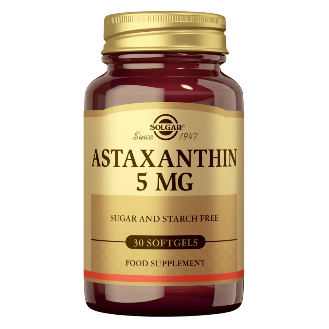 Solgar Astaxanthin 5 mg - Astaksantiini 30 kaps.