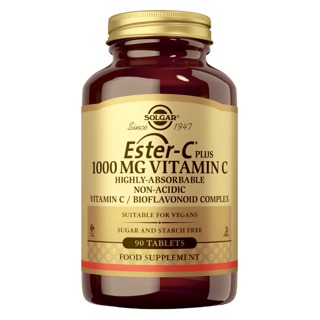 Solgar Ester-C Plus 1000 mg - C-vitamiini 90 tabl.