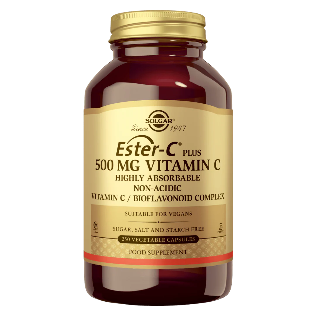 Solgar Ester-C-Plus 500 mg - C-vitamiini 250 kaps.