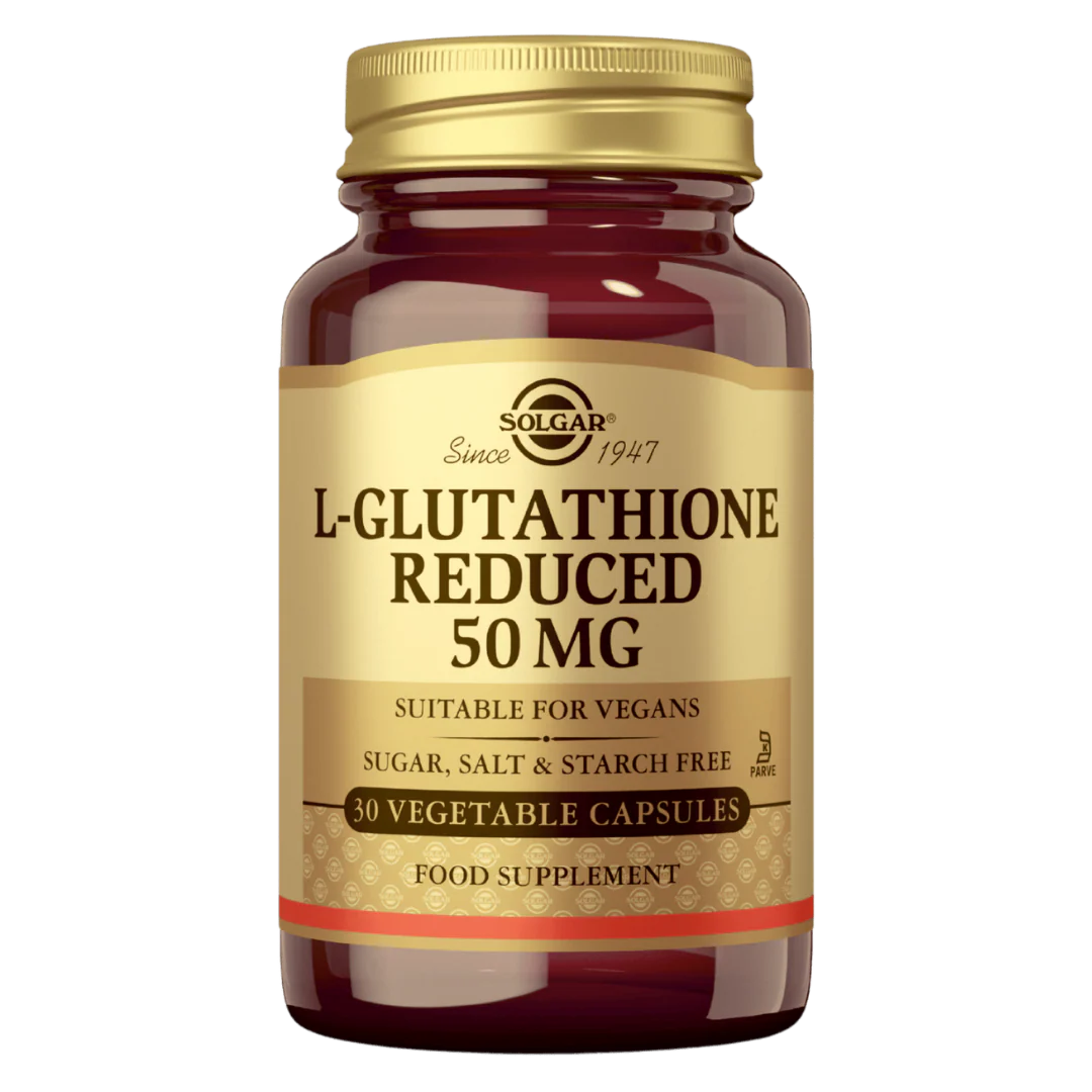 Solgar L-Glutathione Reduced - L-Glutationi 50 mg 30 kaps.