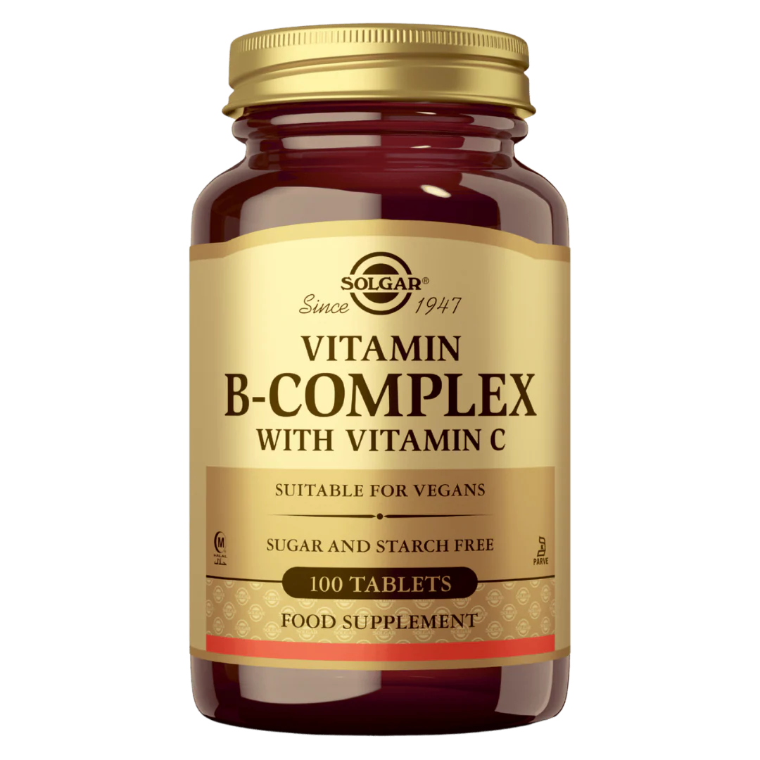 Solgar Vitamin B-Complex + C vitamin 100 tabl.