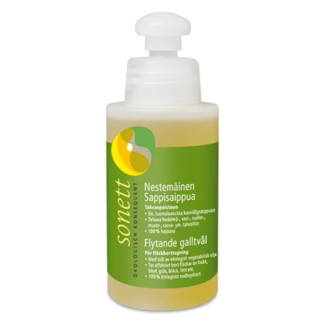Sonett sappisaippua NESTEMÄINEN tahranpoistoon 120 ml