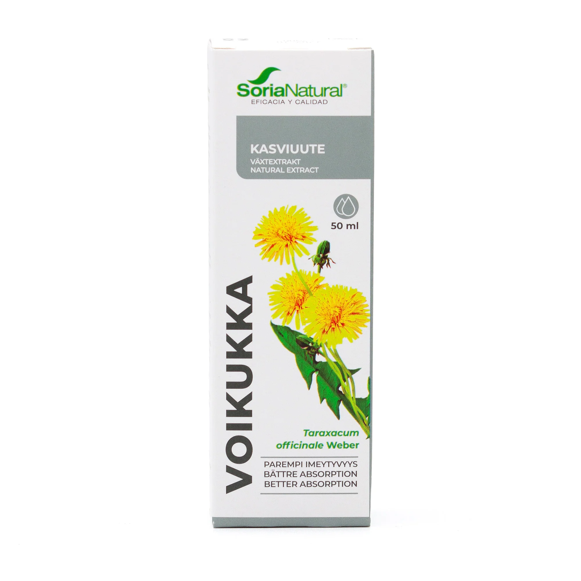 Soria Natural Voikukkauute 50 ml